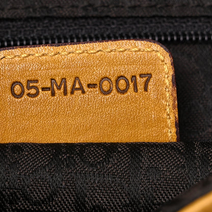 Christian Dior Calfskin Medium Gaucho Double Saddle Bag Yellow 7 of 26