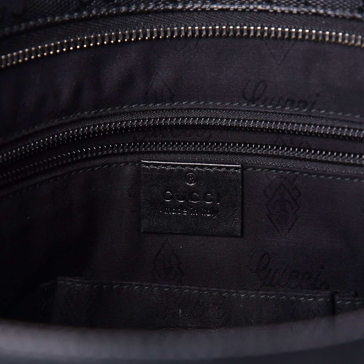 Gucci Imprime Monogram Web Medium 500 by Gucci Flat Messenger Bag Black 7 of 11