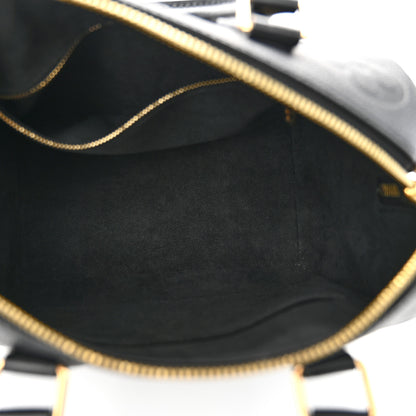 Louis Vuitton Empreinte Monogram Giant Speedy Bandouliere 25 Black 5 of 10