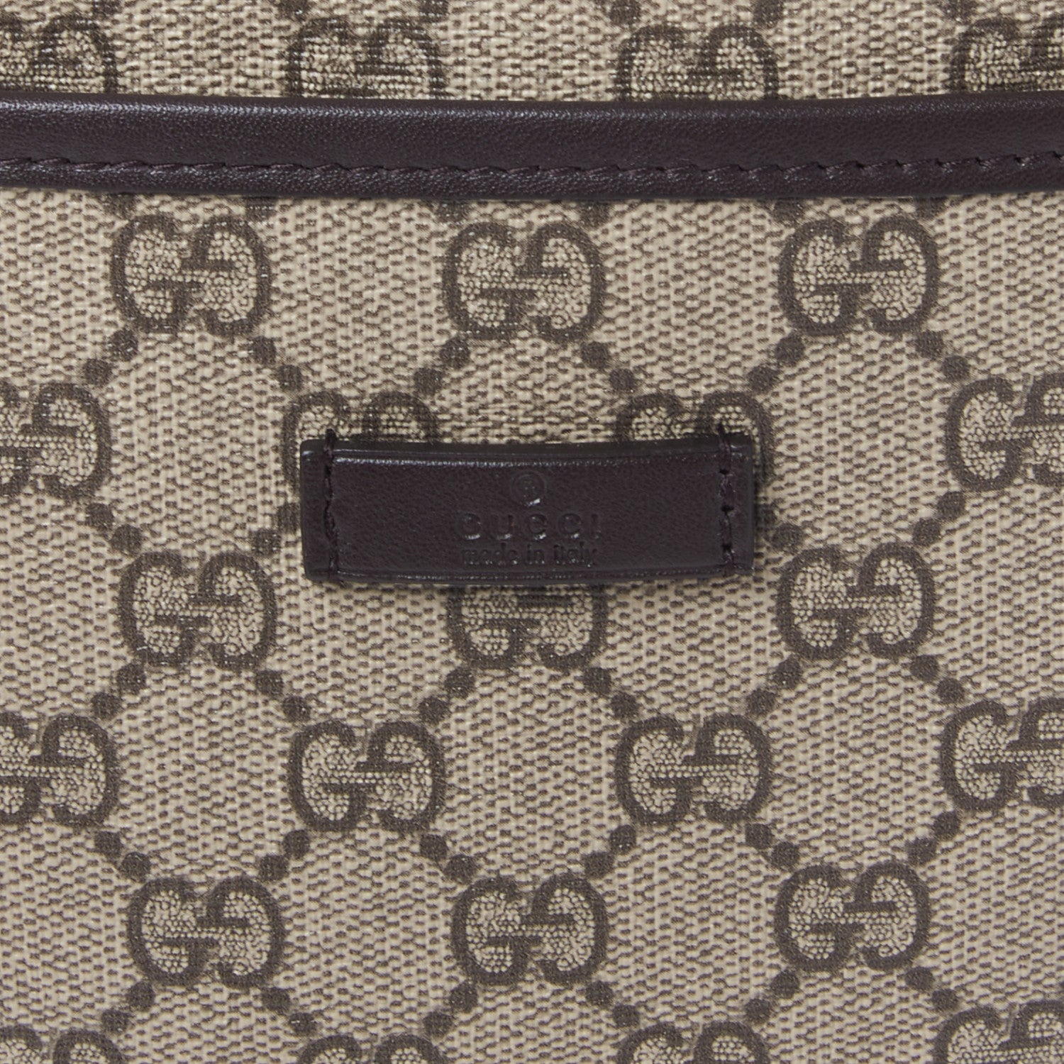 Gucci GG Supreme Monogram Medium Joy Tote Dark Brown 7 of 12