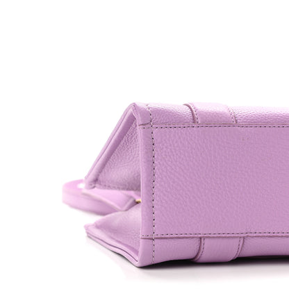 Marc Jacobs Grained Calfskin Small The Tote Bag Regal Orchid 10 of 11