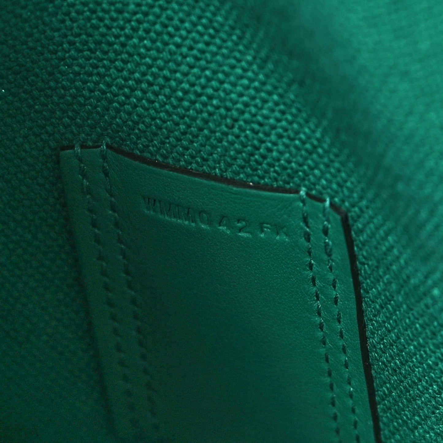 Toile Goeland Swift Cargo Birkin 35 Vert Vertigo