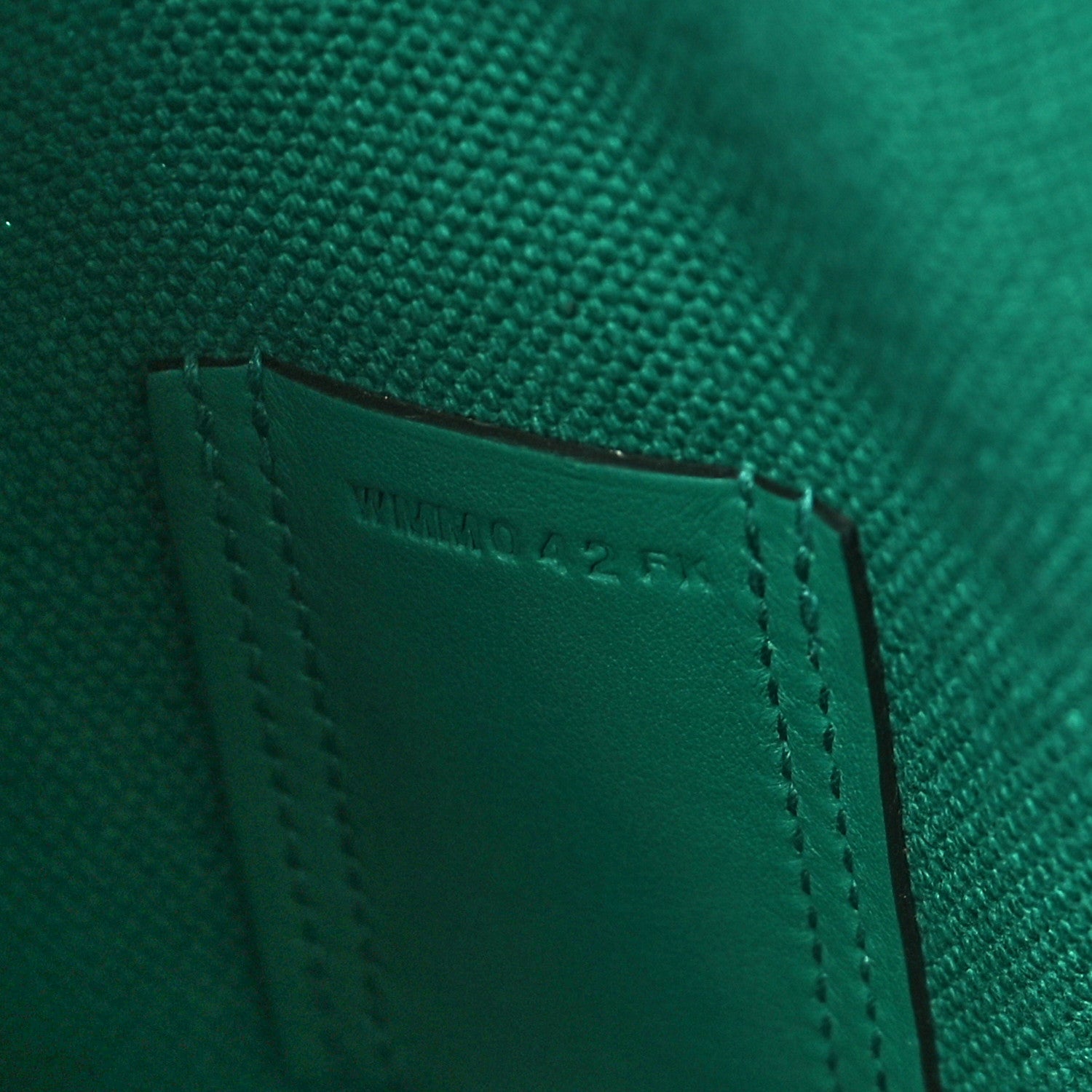 Hermes Toile Goeland Swift Cargo Birkin 35 Vert Vertigo 6 of 10