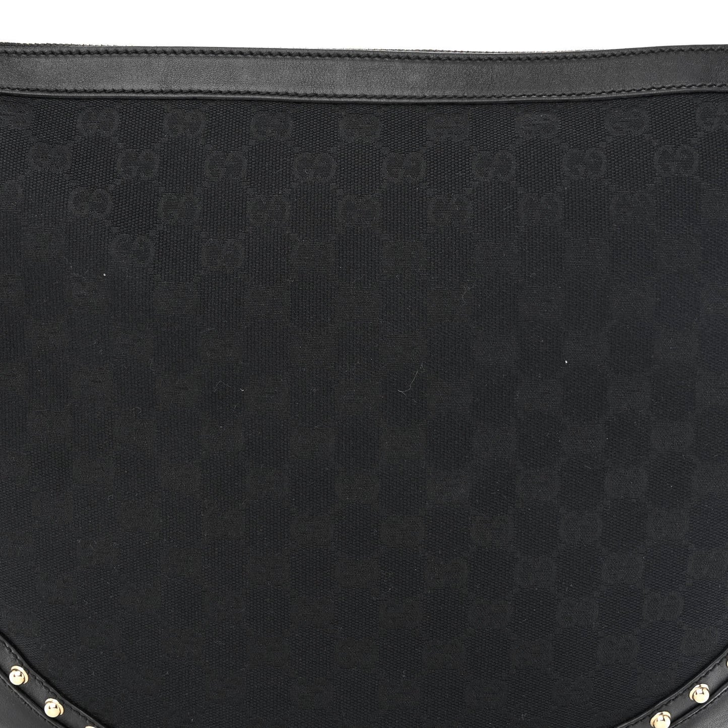 Monogram Pelham Studded Shoulder Bag Black