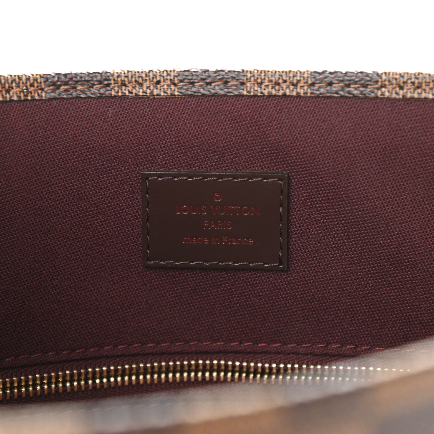 Louis Vuitton Damier Ebene Sac Plat PM 6 of 10