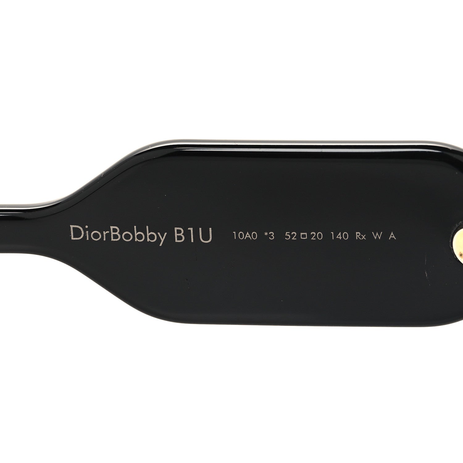 Christian Dior Acetate Diorbobby B1U Sunglasses Black 5 of 8