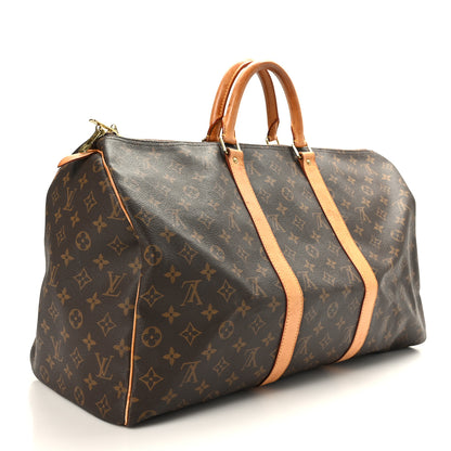Louis Vuitton Monogram Keepall 50 2 of 9
