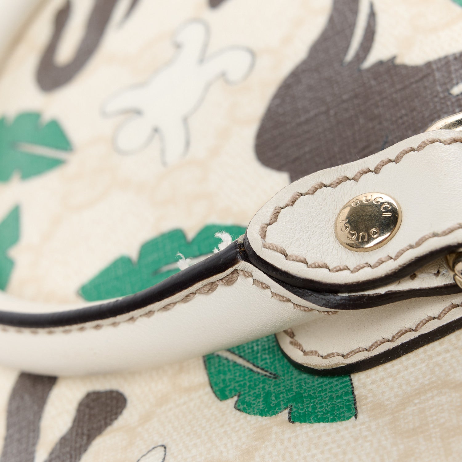 Gucci Monogram Medium Joy Boston Unicef Elephant Snowman 14 of 14