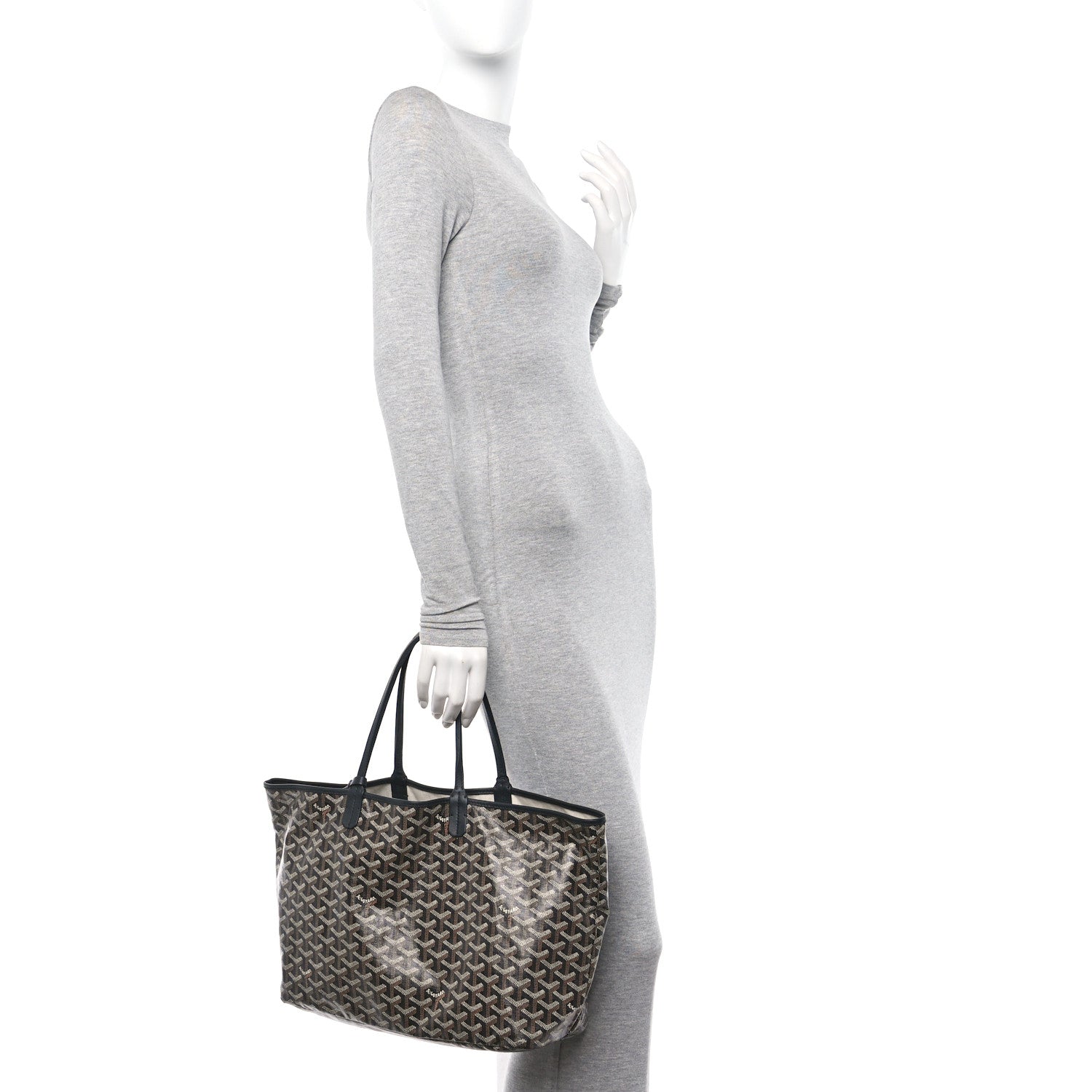 Goyard Goyardine Saint Louis PM Black 2 of 14