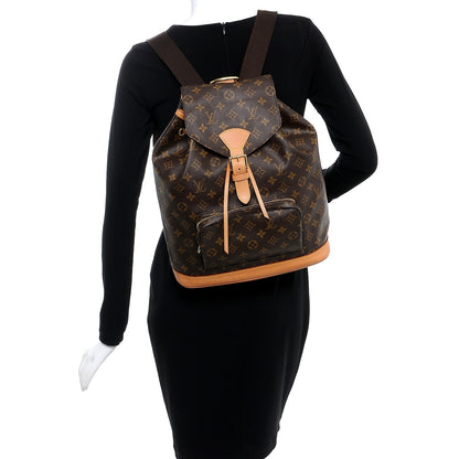 Louis Vuitton Monogram Montsouris GM Backpack 2 of 10