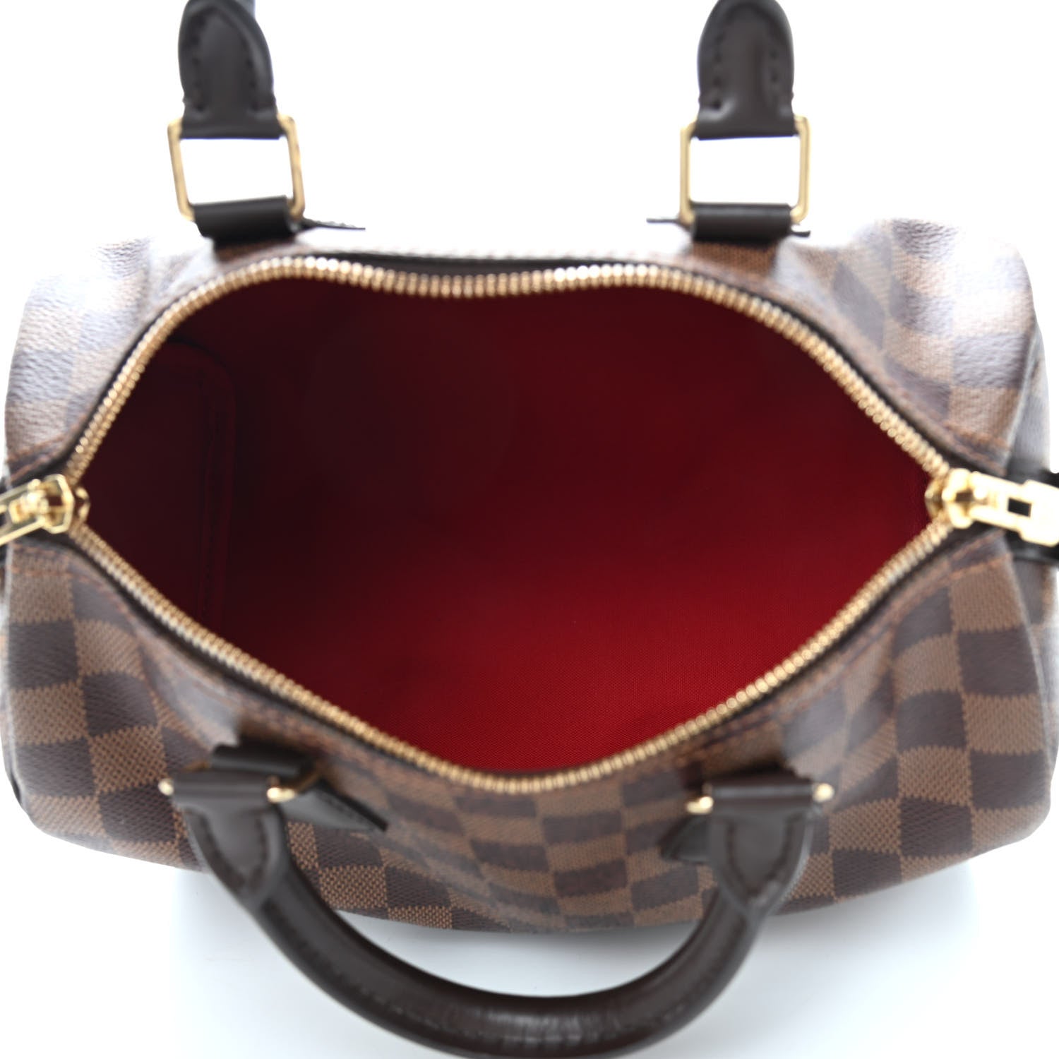 Louis Vuitton Damier Ebene Speedy Bandouliere 25 5 of 10