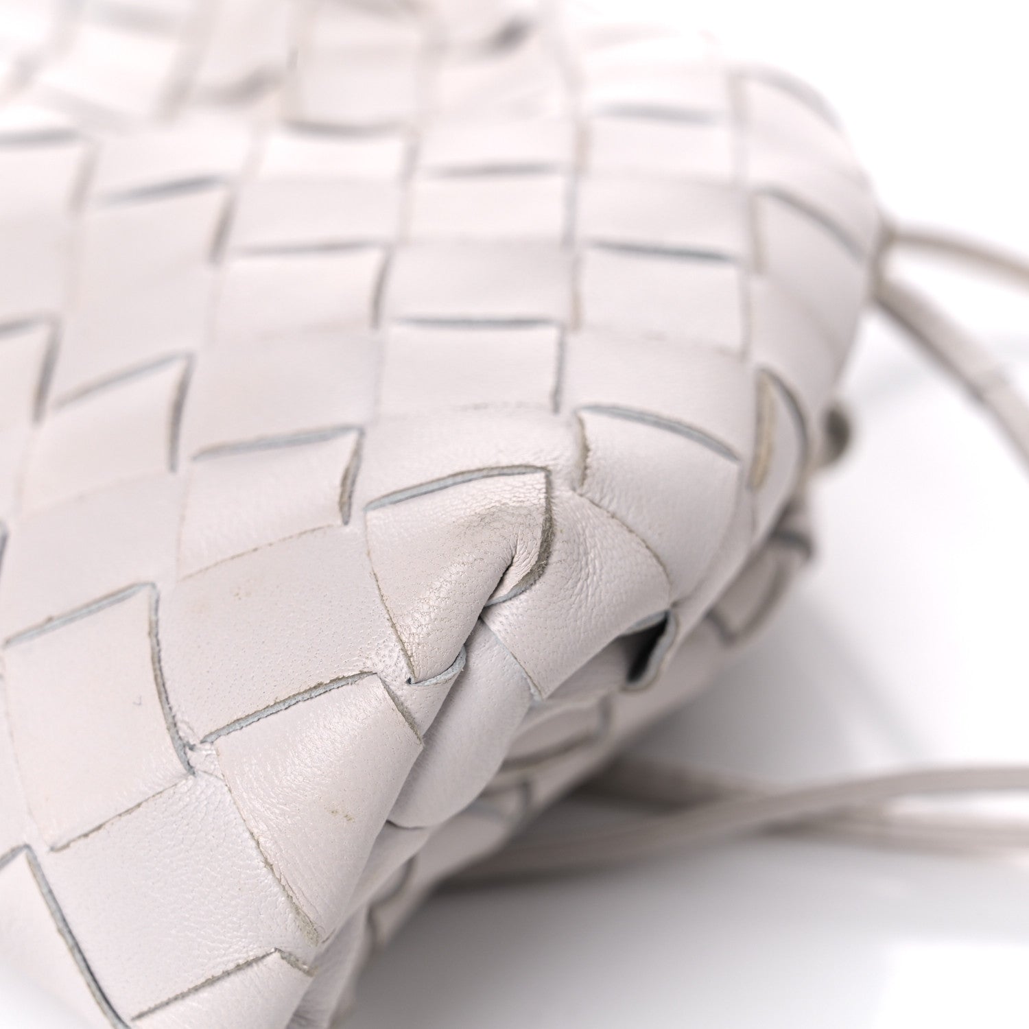 Bottega Veneta Nappa Intrecciato The Mini Pouch Chalk 10 of 14