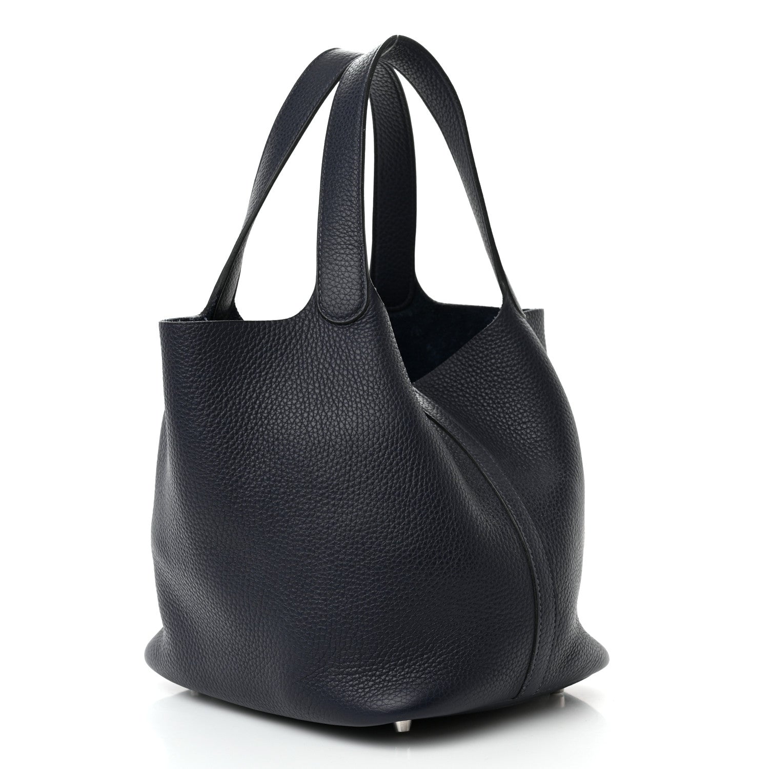 Hermes Taurillon Clemence Picotin Lock 22 MM Bleu Nuit 3 of 11