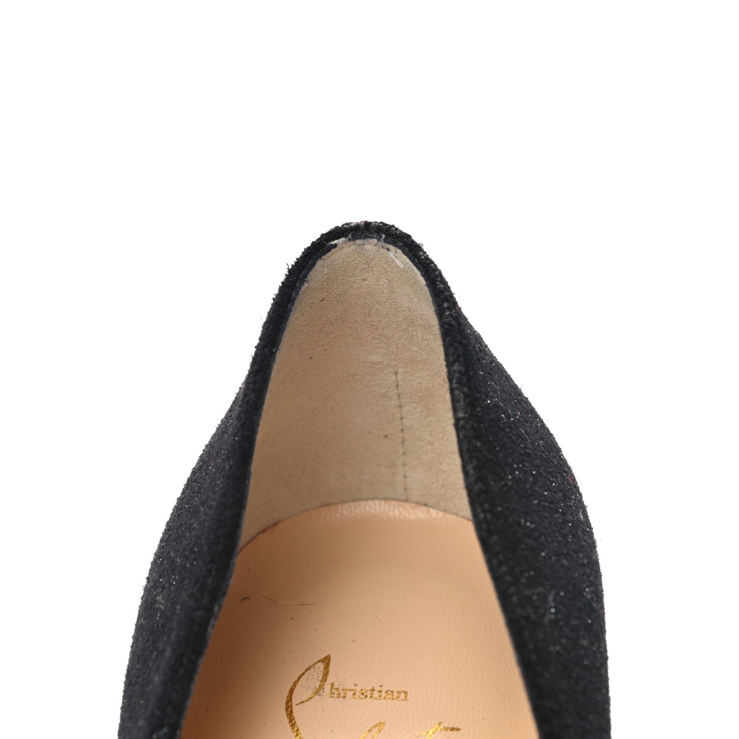 Glitter Decoltish 85 Pumps 36.5 Black
