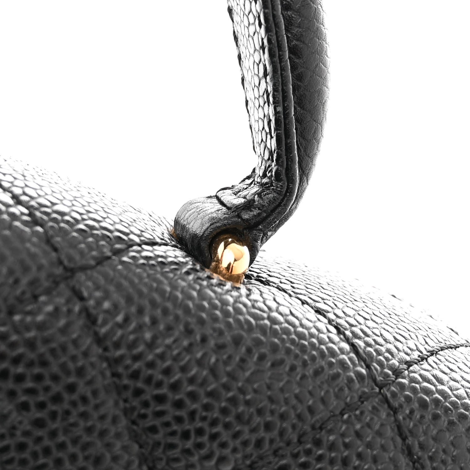 Chanel Caviar Quilted Jumbo Kelly Flap Black 13 of 13