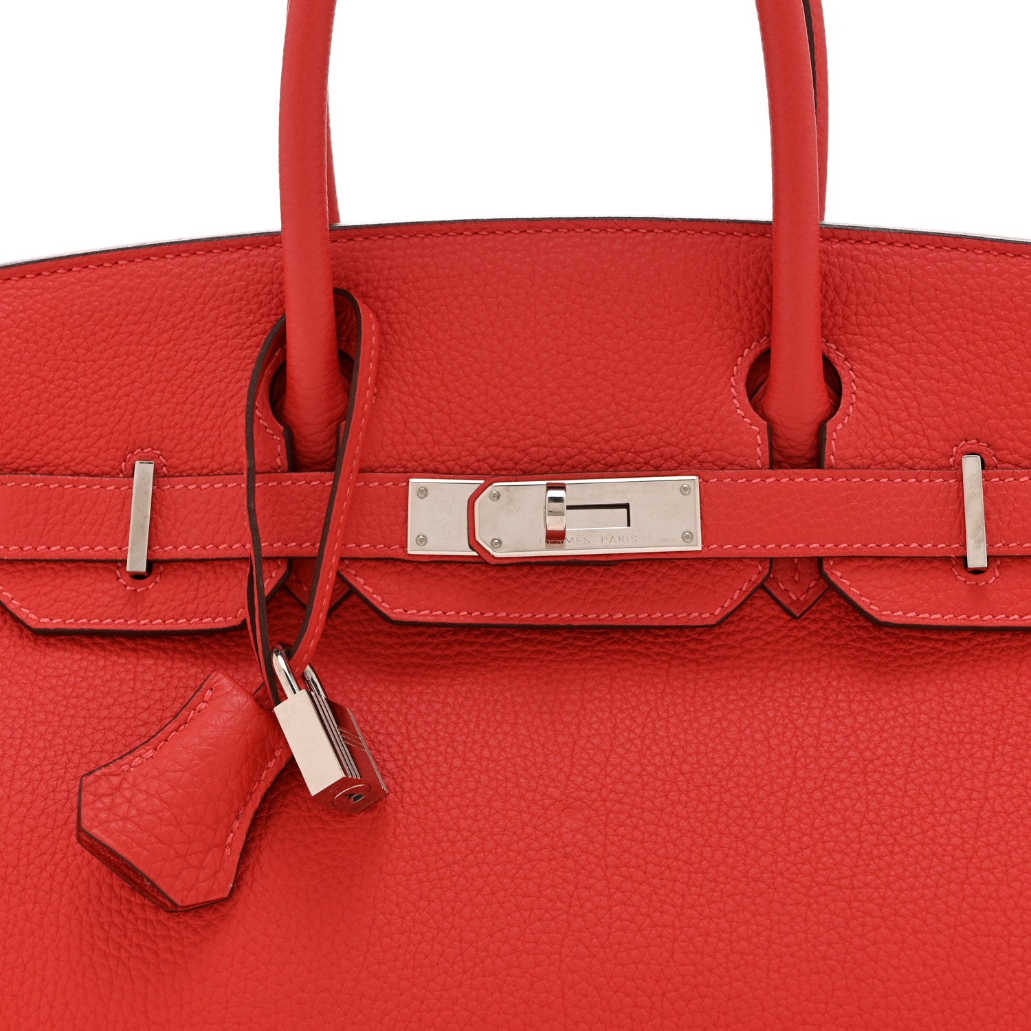 Hermes Togo BIRKIN 30 Bougainvillea 8 of 12