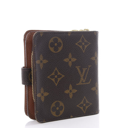 Louis Vuitton Monogram Compact Zippe Zipped Wallet 2 of 10