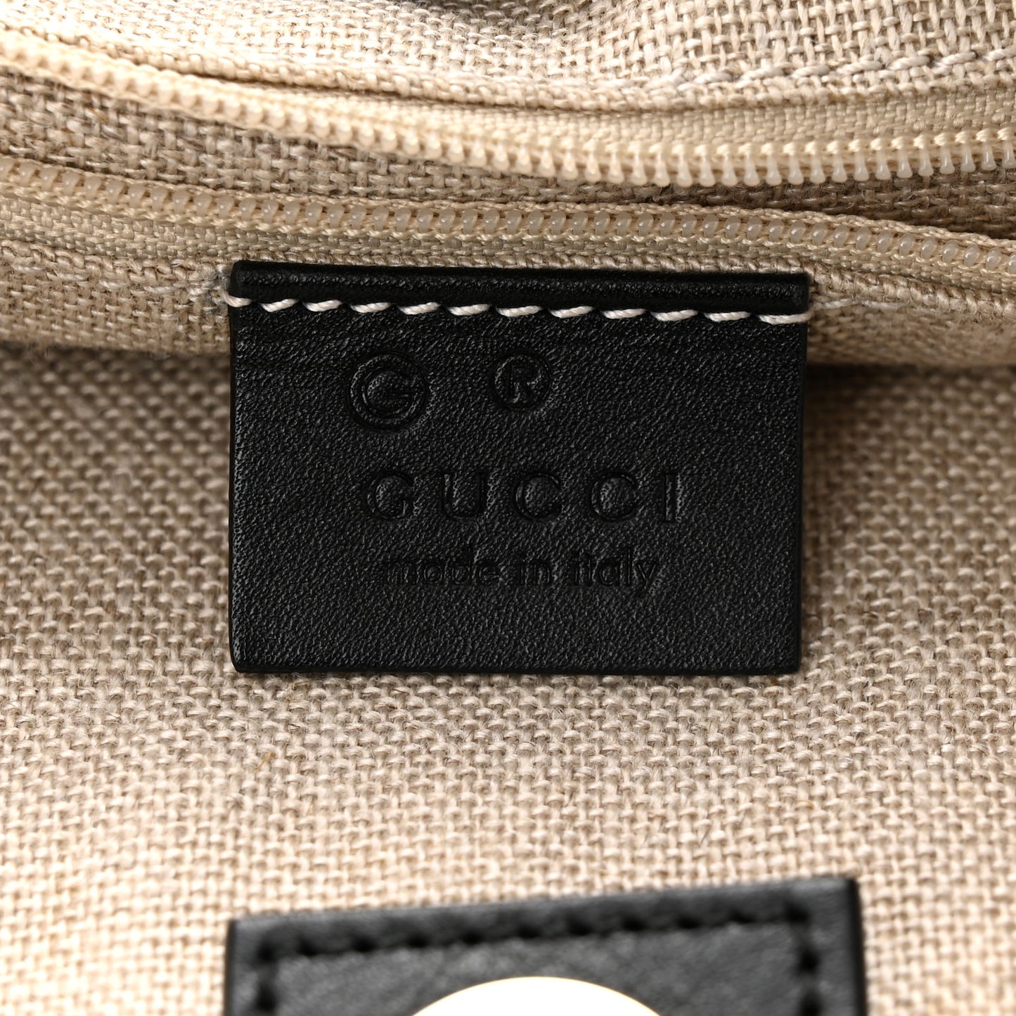 Microguccissima Medium Joy Tote Black