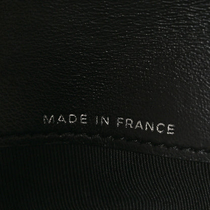 Chanel Lambskin Quilted Large Flap Wallet Black 7 of 8
