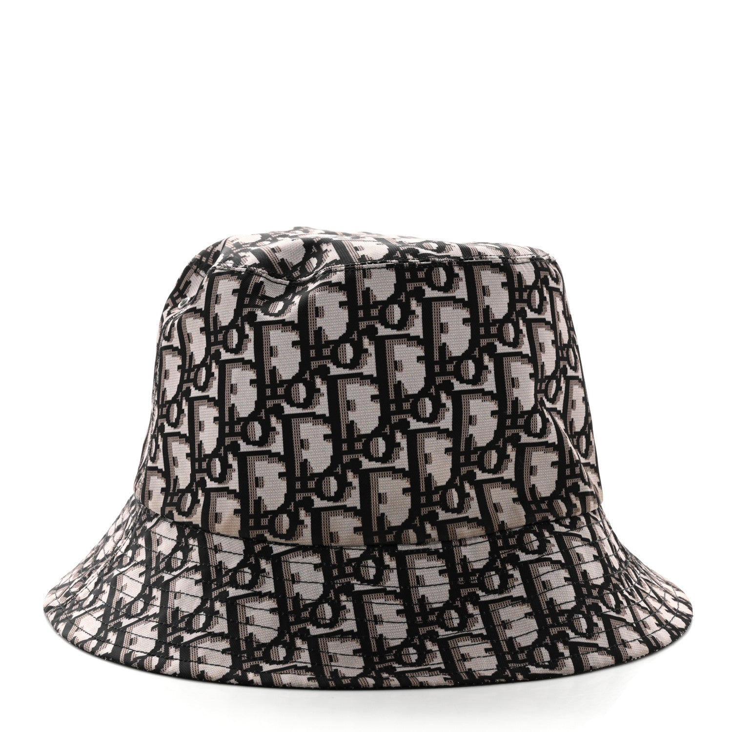 Christian Dior Oblique Reversible Teddy-D Brim Bucket Hat 57 Beige 5 of 12