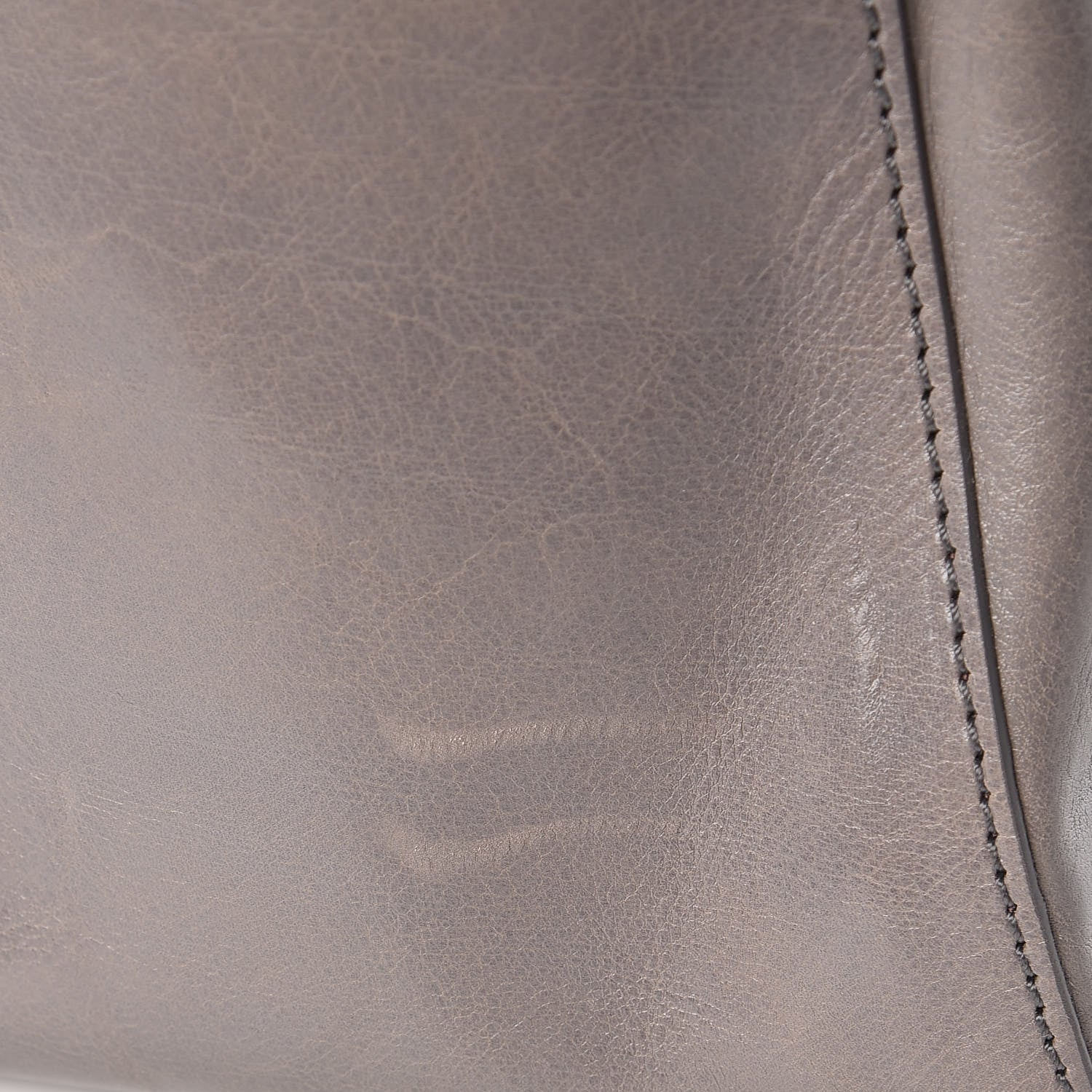 Fendi Vitello Acqua Large Twins Tote Grigio Scuro 9 of 9