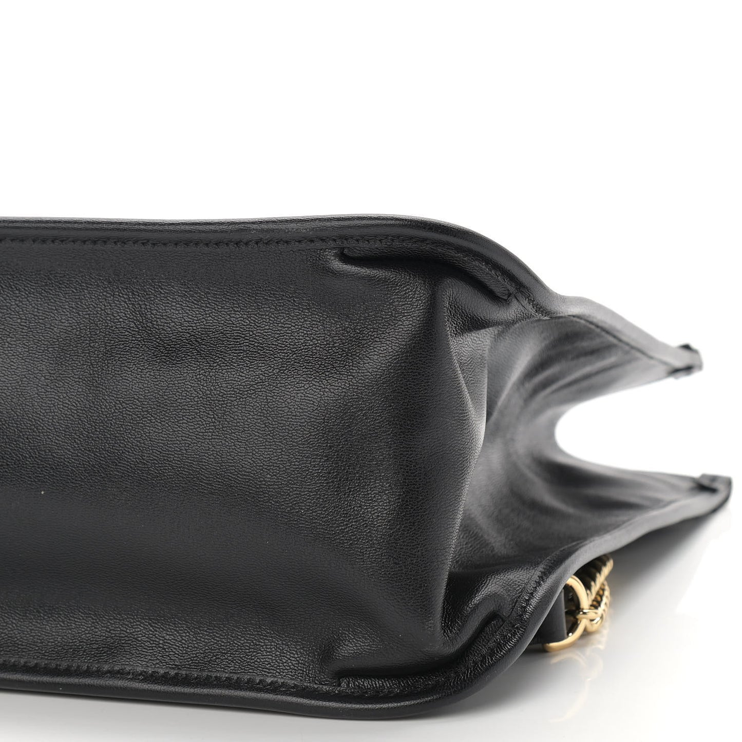 Calfskin Large Horsebit 1955 Tote Bag Black