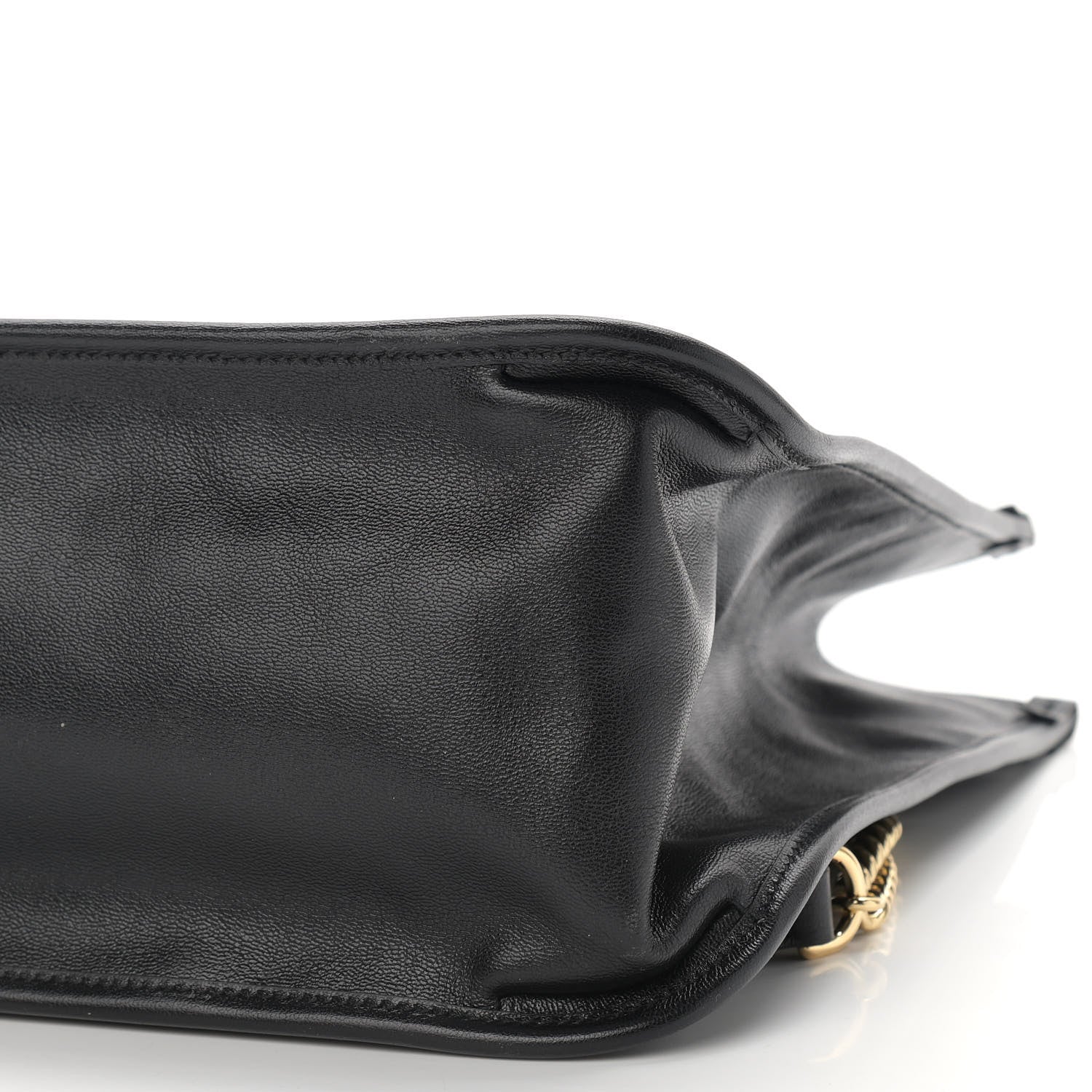 Gucci Calfskin Large Horsebit 1955 Tote Bag Black 10 of 12