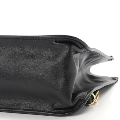 Gucci Calfskin Large Horsebit 1955 Tote Bag Black 10 of 12