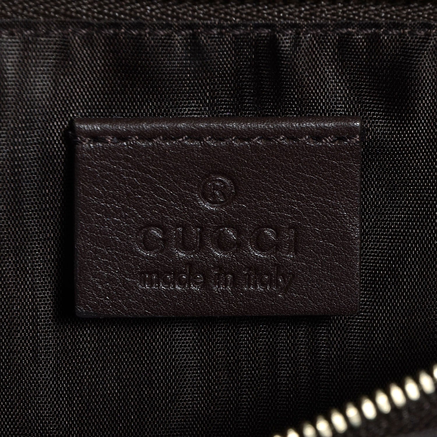 Gucci Washed Crocodile 1973 Medium Top Handle Bag Brown 10 of 10