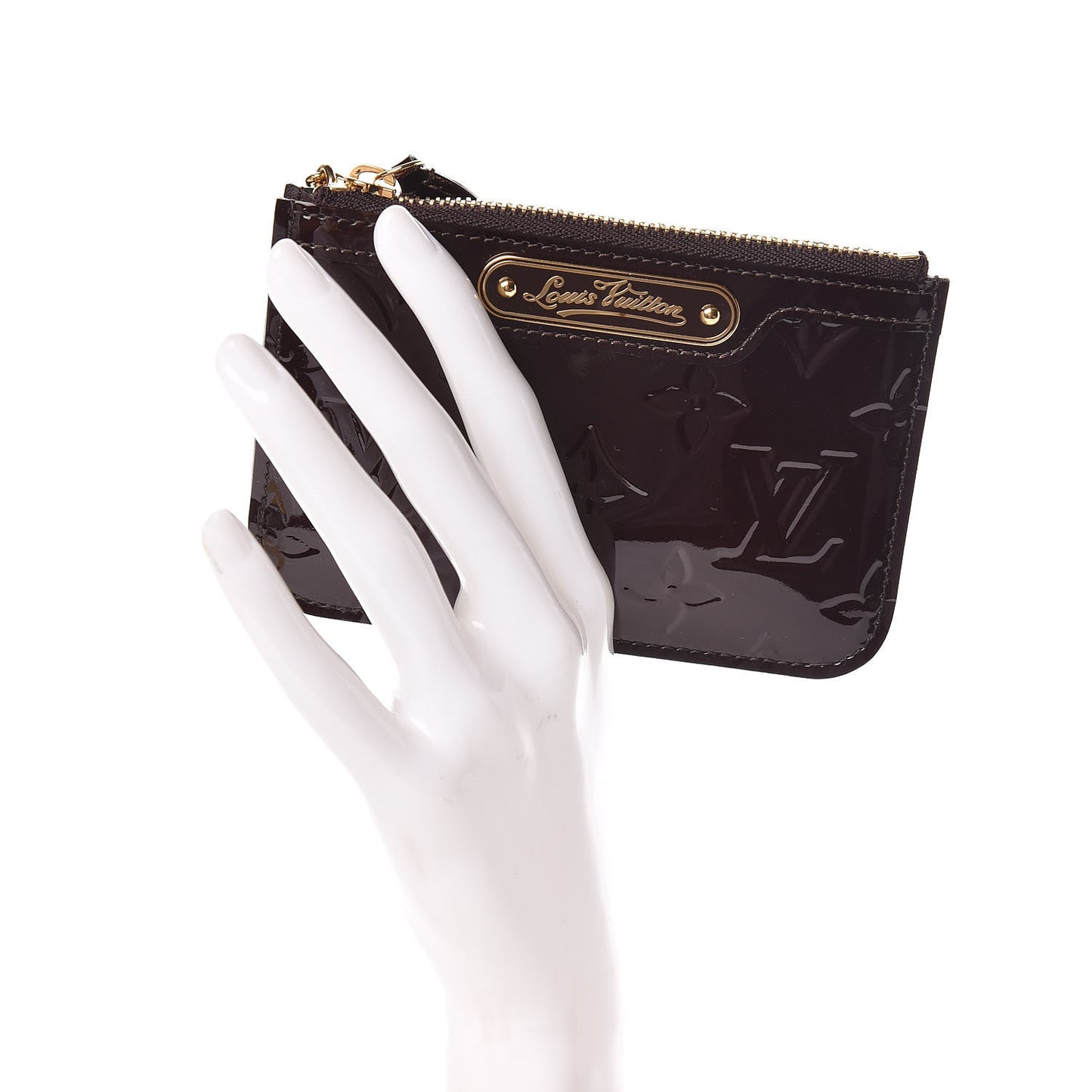 Vernis Key Pouch Amarante
