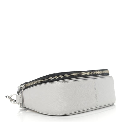 Marc Jacobs Pebbled Calfskin Recruit Nomad Crossbody Rock Gray 4 of 12