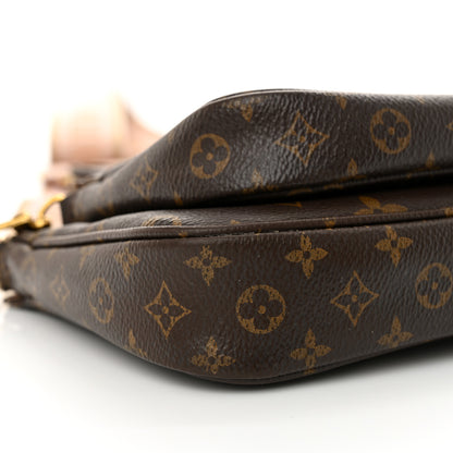 Louis Vuitton Monogram Multi Pochette Accessories Rose Clair 9 of 18