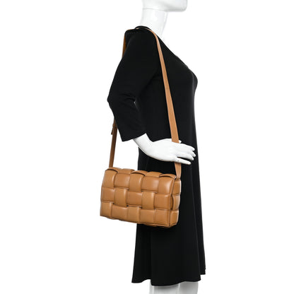 Bottega Veneta Nappa Maxi Intreccio Padded Cassette Crossbody Bag Caramel 2 of 21