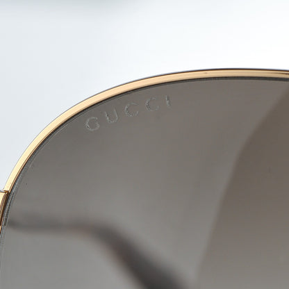 Gucci Aviator Sunglasses GG0014S Tortoise 6 of 7