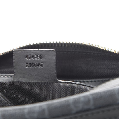 Gucci Soft GG Supreme Monogram Web Belt Bag Black Grey 7 of 12