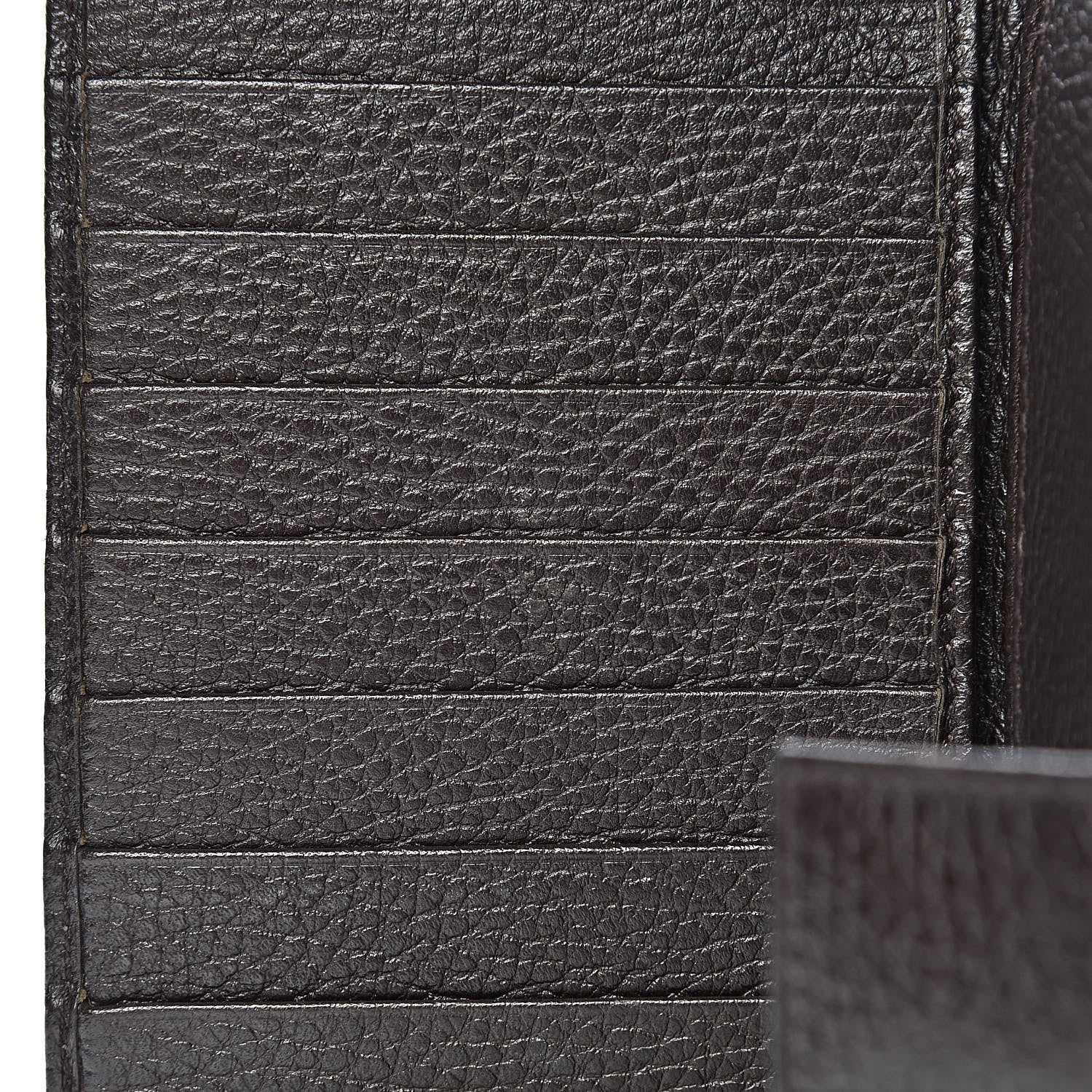 Gucci Monogram Calfskin Continental Wallet Brown 8 of 13