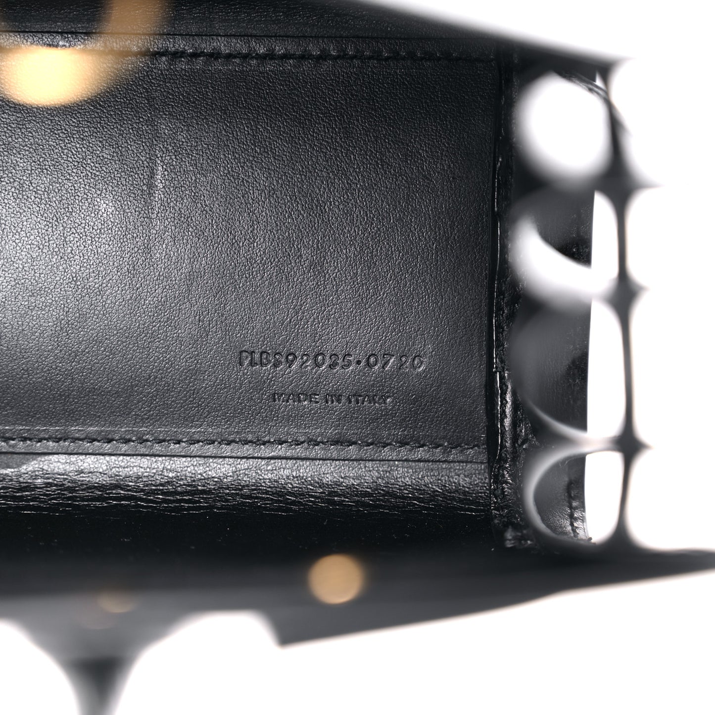 Calfskin Nano Sac De Jour Black