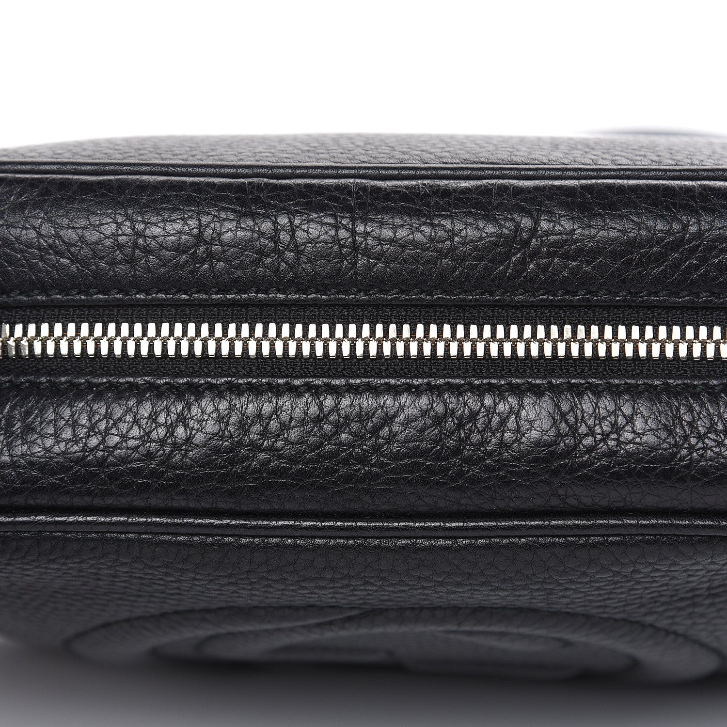 Gucci Pebbled Calfskin Small Soho Disco Bag Black 10 of 11