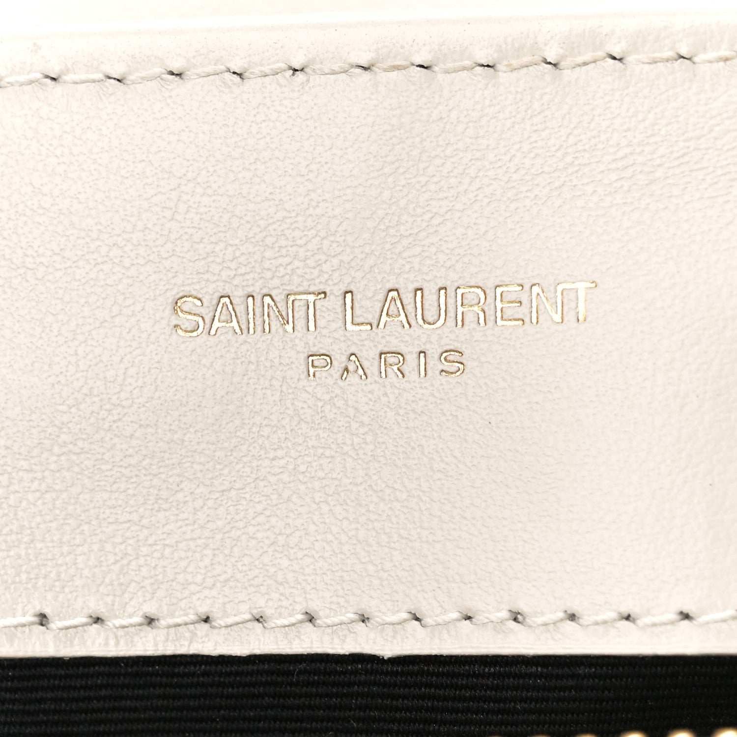 Saint Laurent Calfskin Y Quilted Monogram Small Loulou Chain Satchel Crema Soft 6 of 11