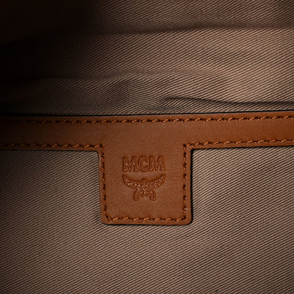 MCM Visetos Medium Studded Fursten Belt Bag Cognac 5 of 9