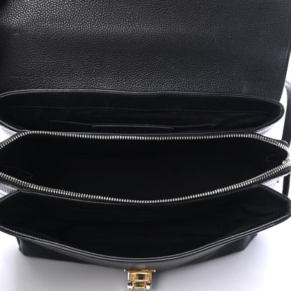 Balenciaga Grained Calfskin Le Dix Small Soft Cartable Black 3 of 4
