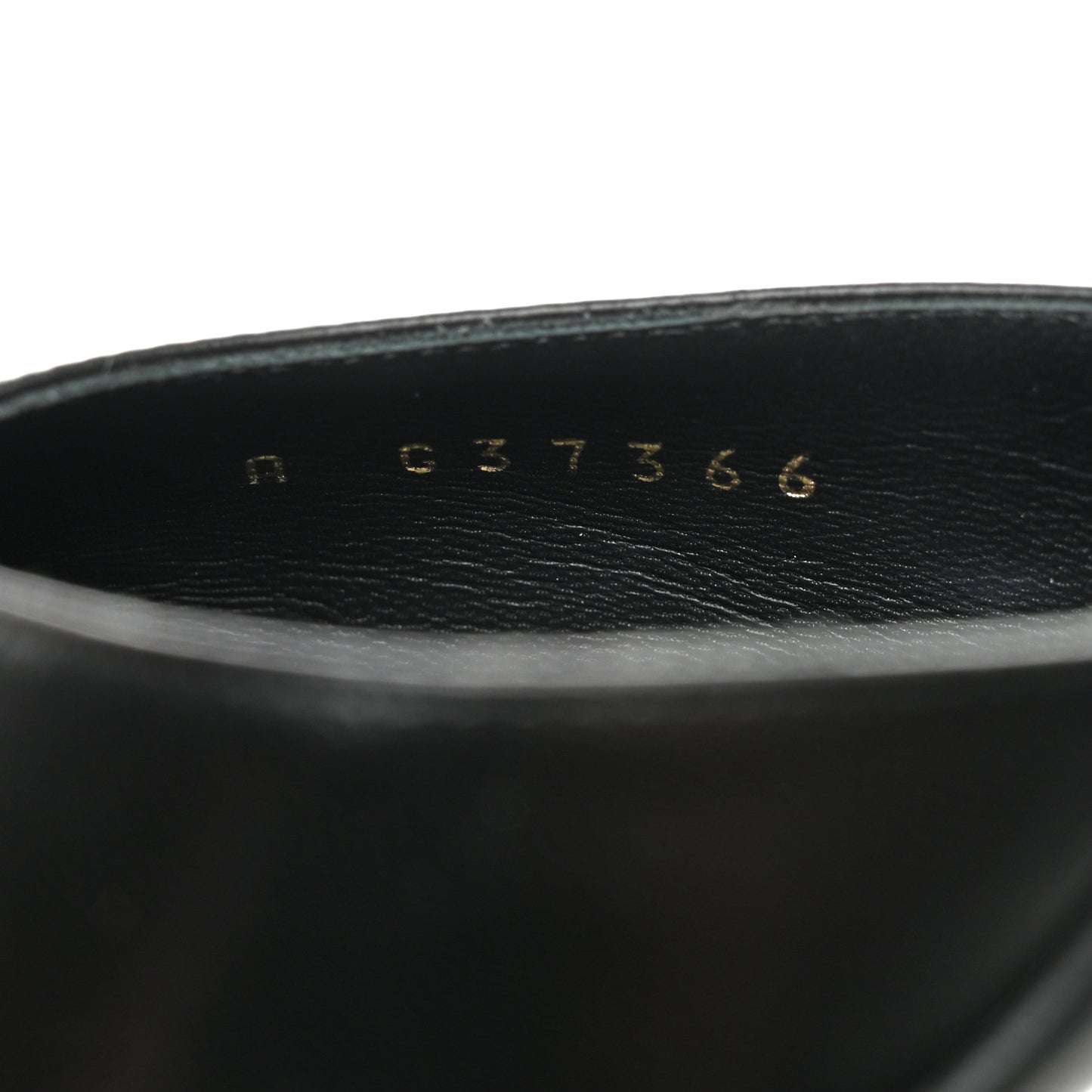 Lambskin Velvet Cap Toe Logo Pumps 37.5 Black