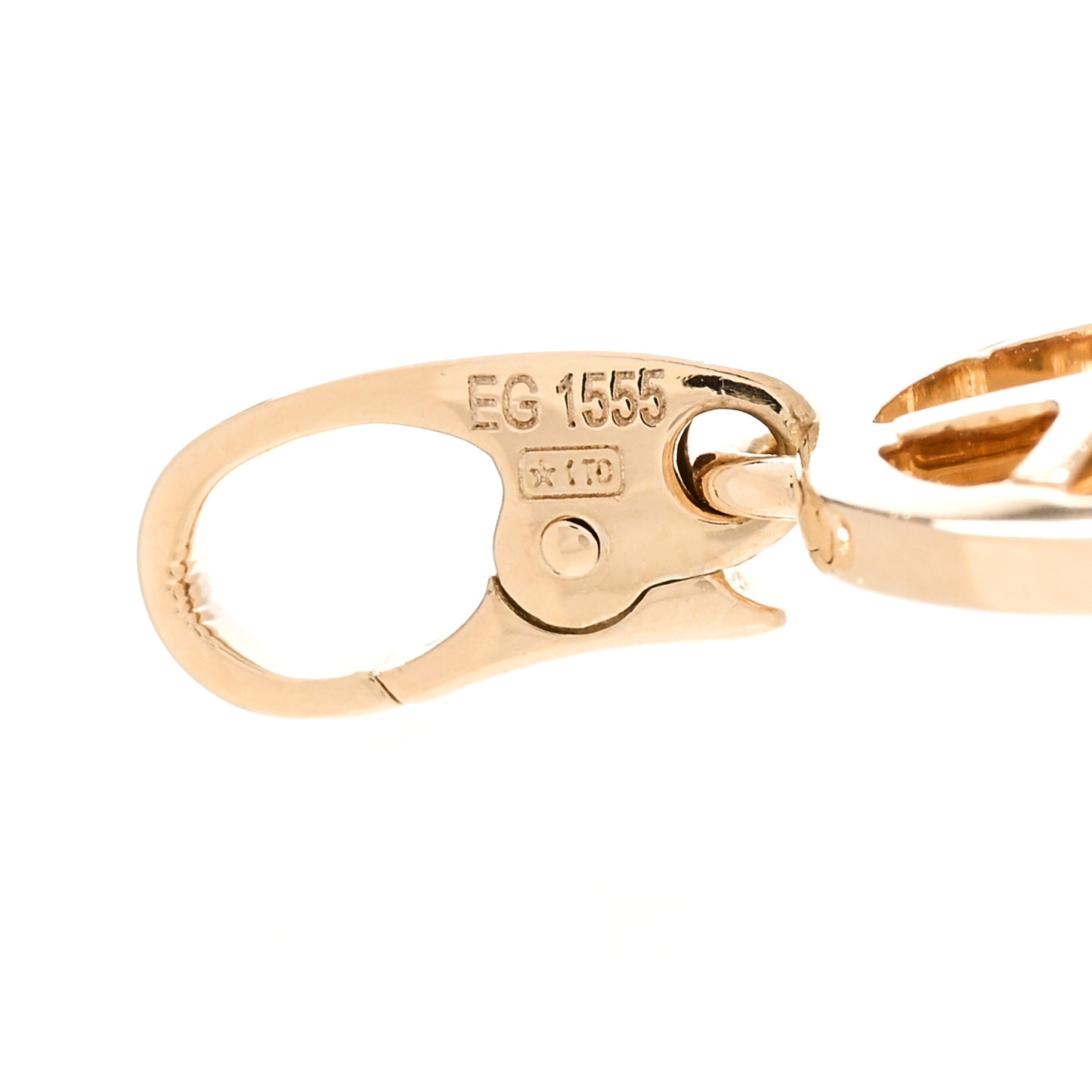 18K Yellow Gold Pasha de Cartier Charm Pendant