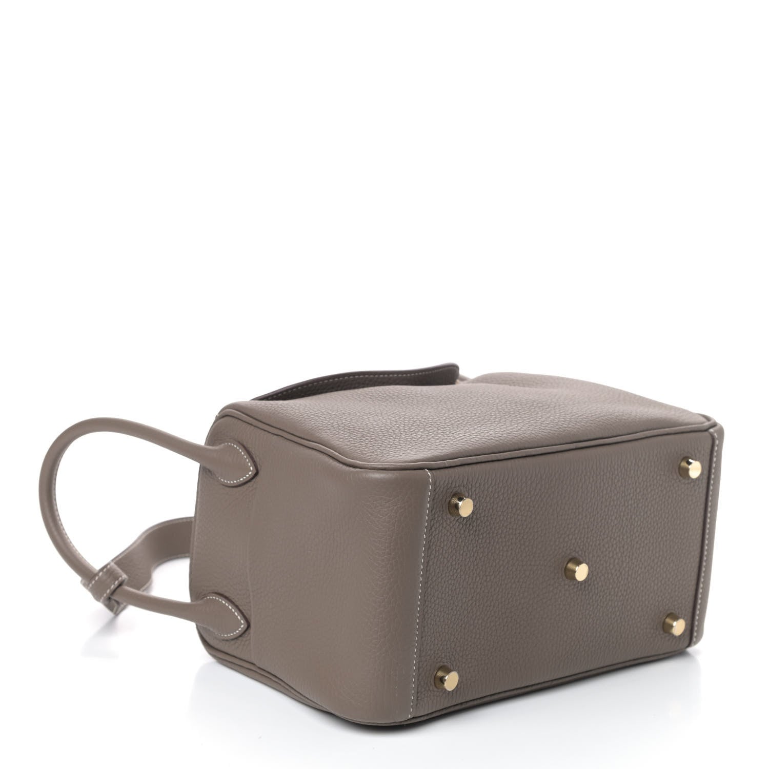 Hermes Taurillon Clemence Lindy 26 Etoupe 3 of 4