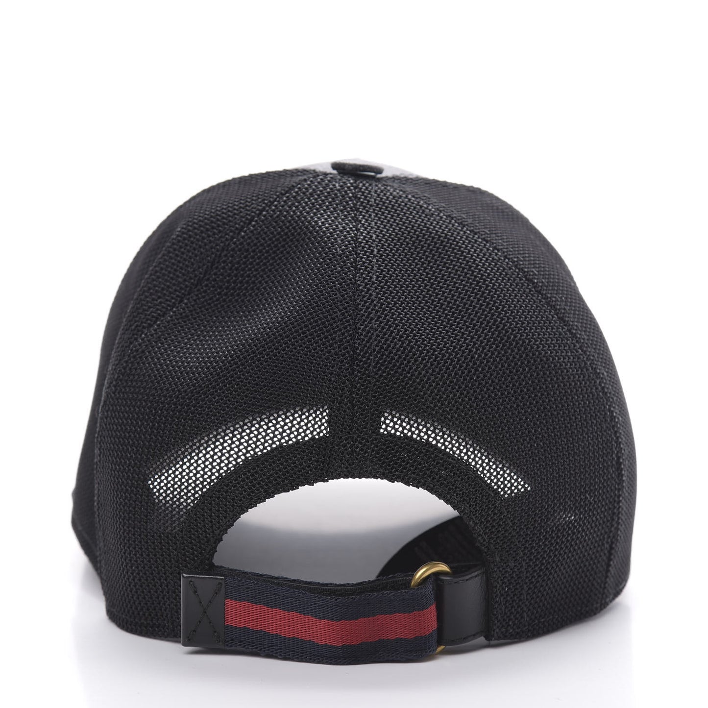 GG Supreme Monogram Kingsnake Print Baseball Hat S 57 Black