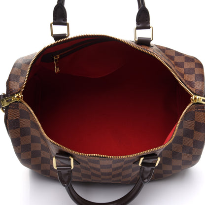 Louis Vuitton Damier Ebene Speedy Bandouliere 35 6 of 16