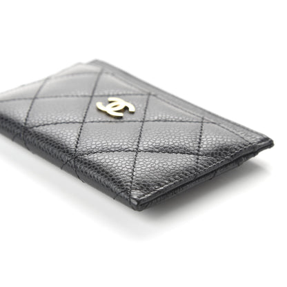 Chanel Caviar Quilted Card Holder Black 7 of 13