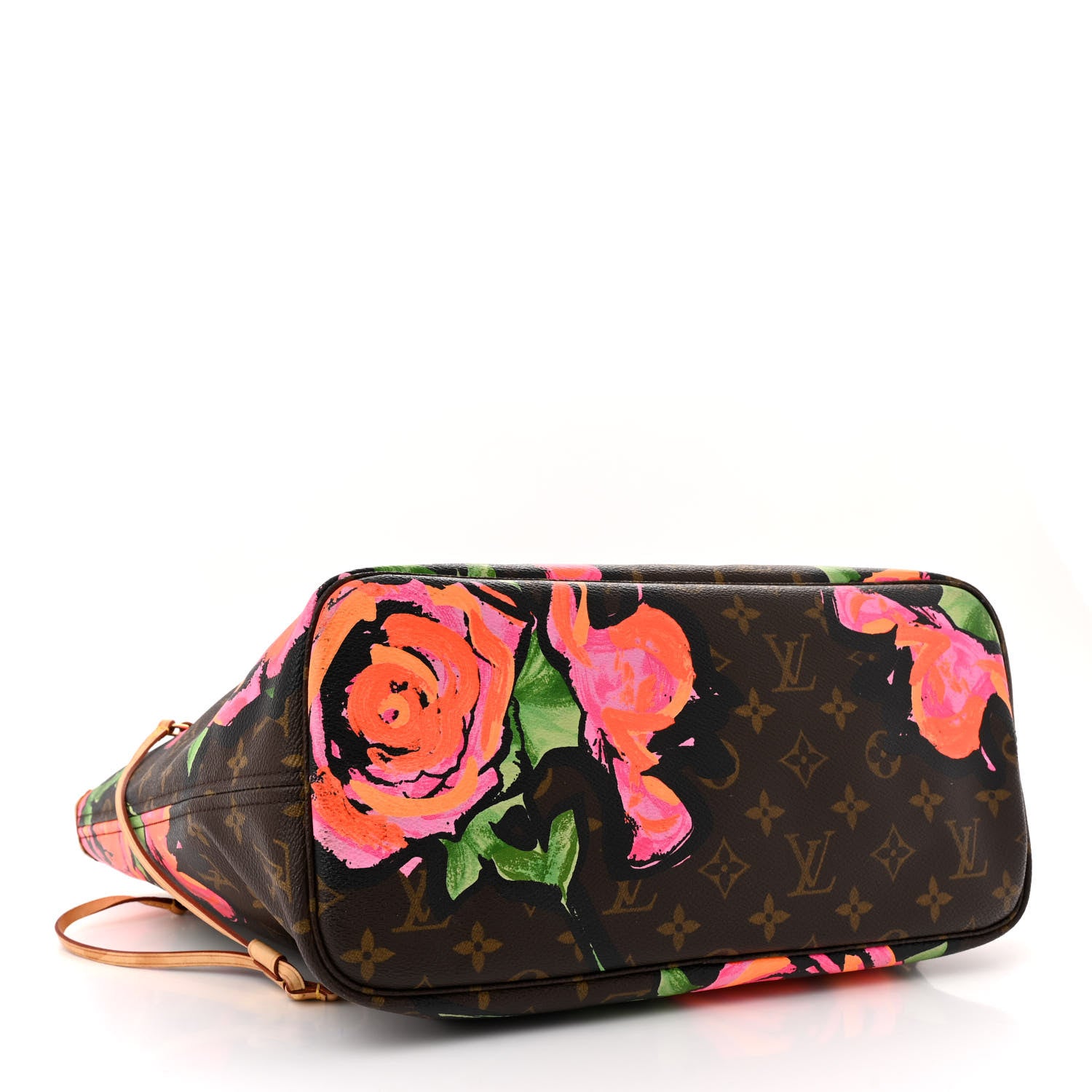 Louis Vuitton LOUIS VUITTON Monogram Roses Neverfull MM 4 of 16