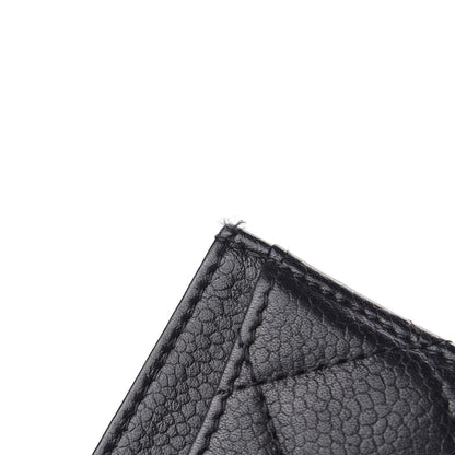 Chanel Caviar Quilted Card Holder Black 10 of 10