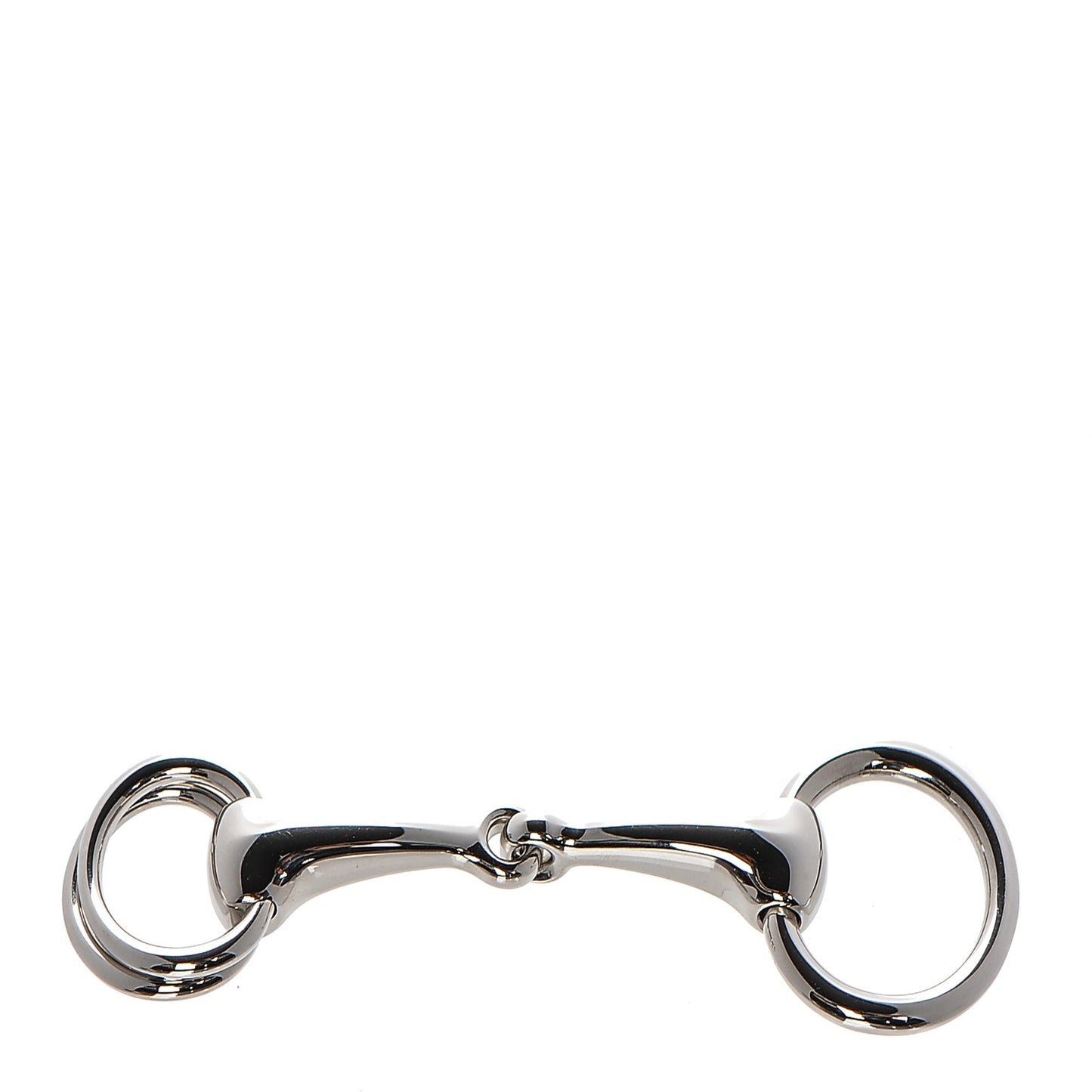 Palladium Mors Scarf Ring Silver